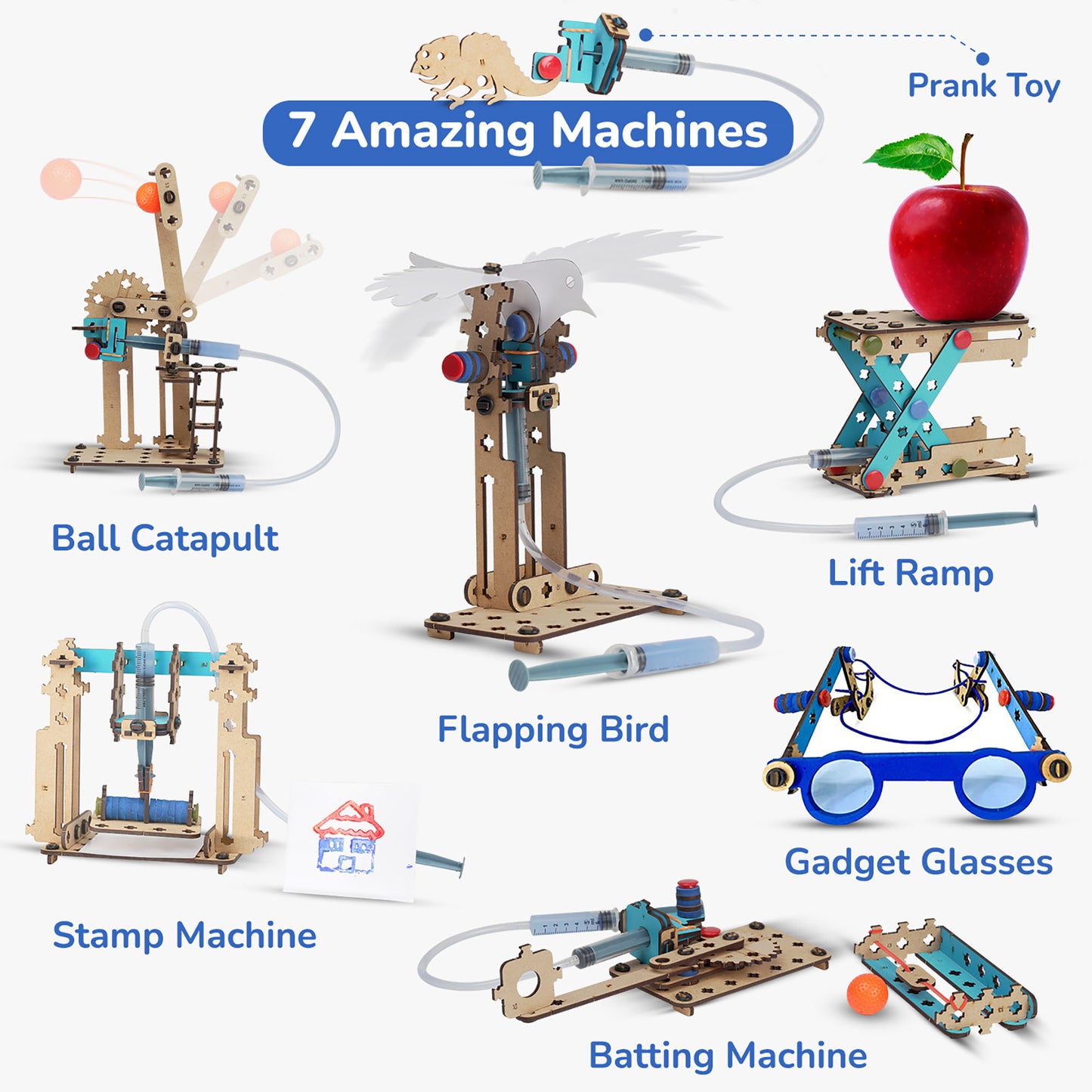 Smartivity 7-In-1 Multi-Builds Hydraulics Science Kit