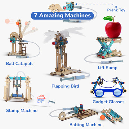 Smartivity 7-In-1 Multi-Builds Hydraulics Science Kit