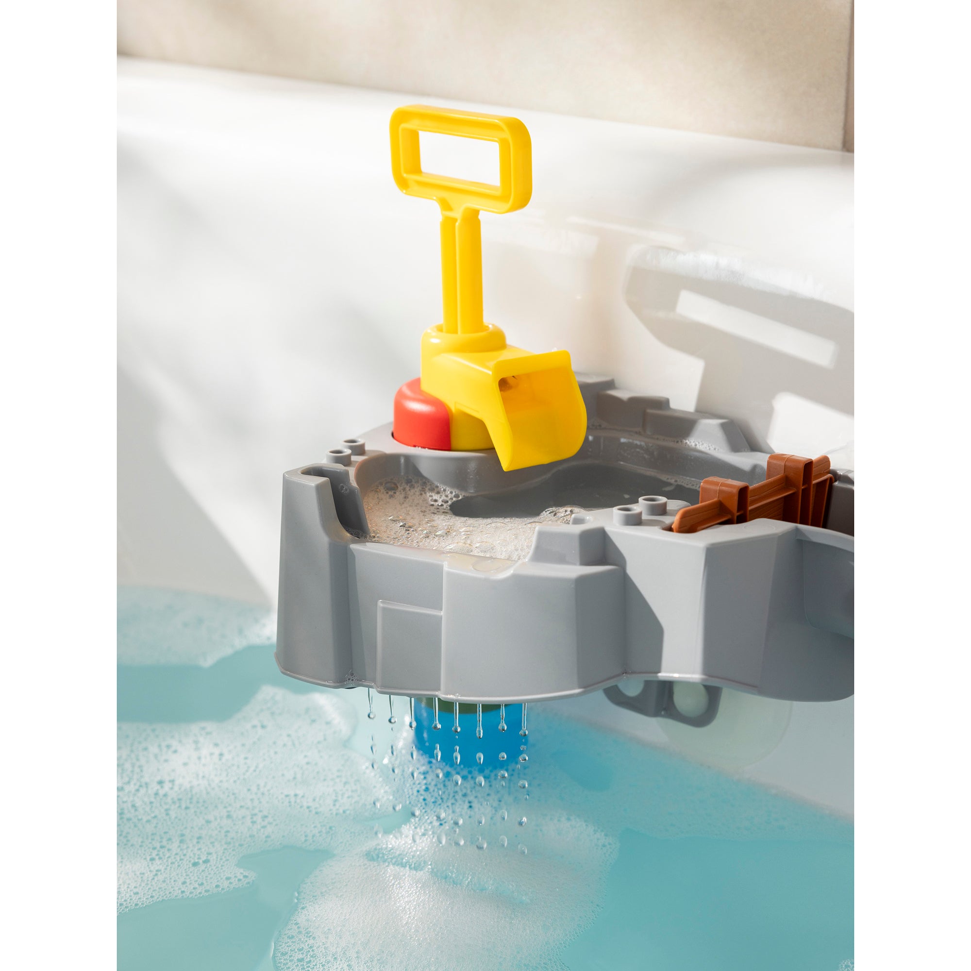 AquaPlay Sploshy Mountain Bathtub Water Play Set With Waterfall