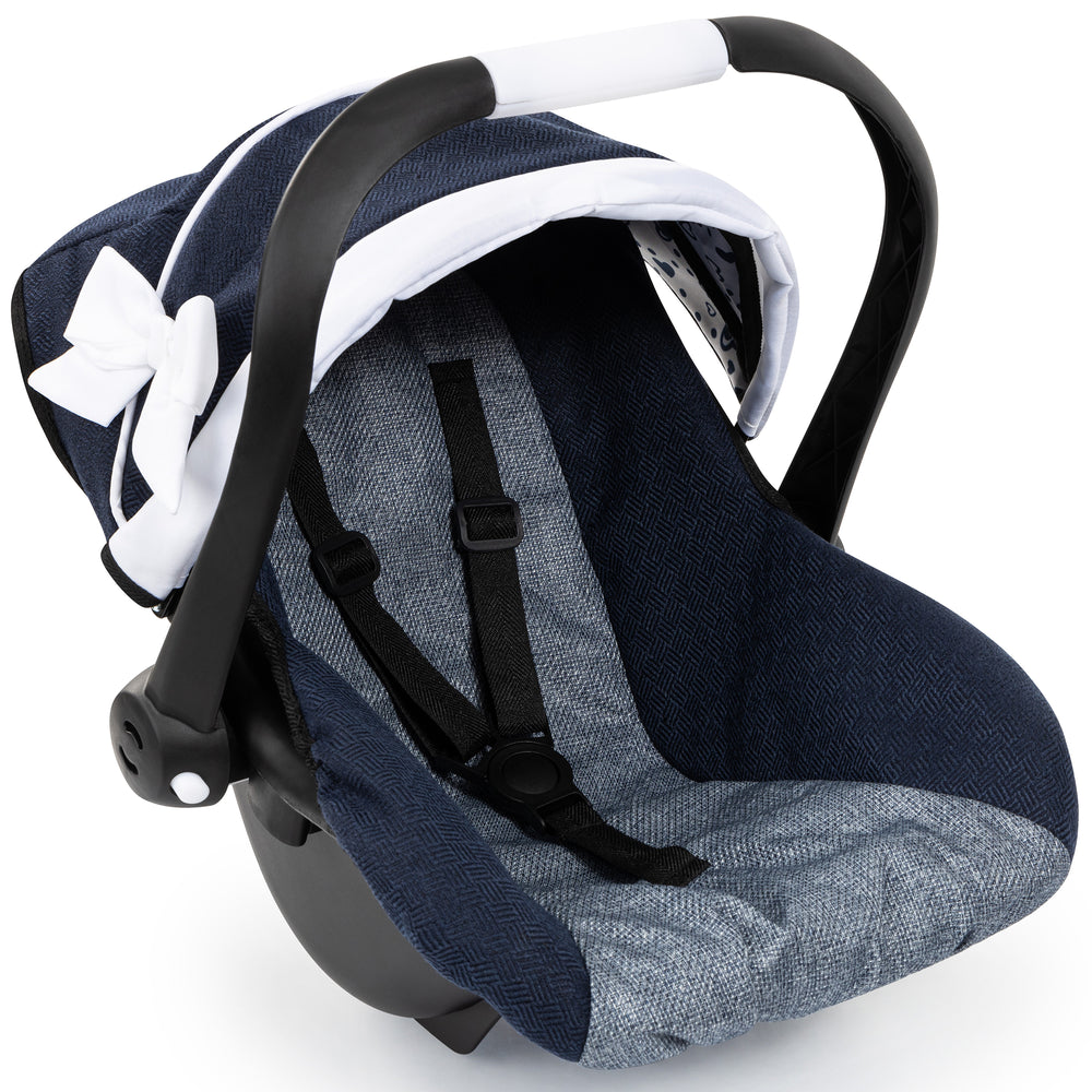 Bayer Design Deluxe Doll Car Seat with Sunshade, Up to 18" Dolls