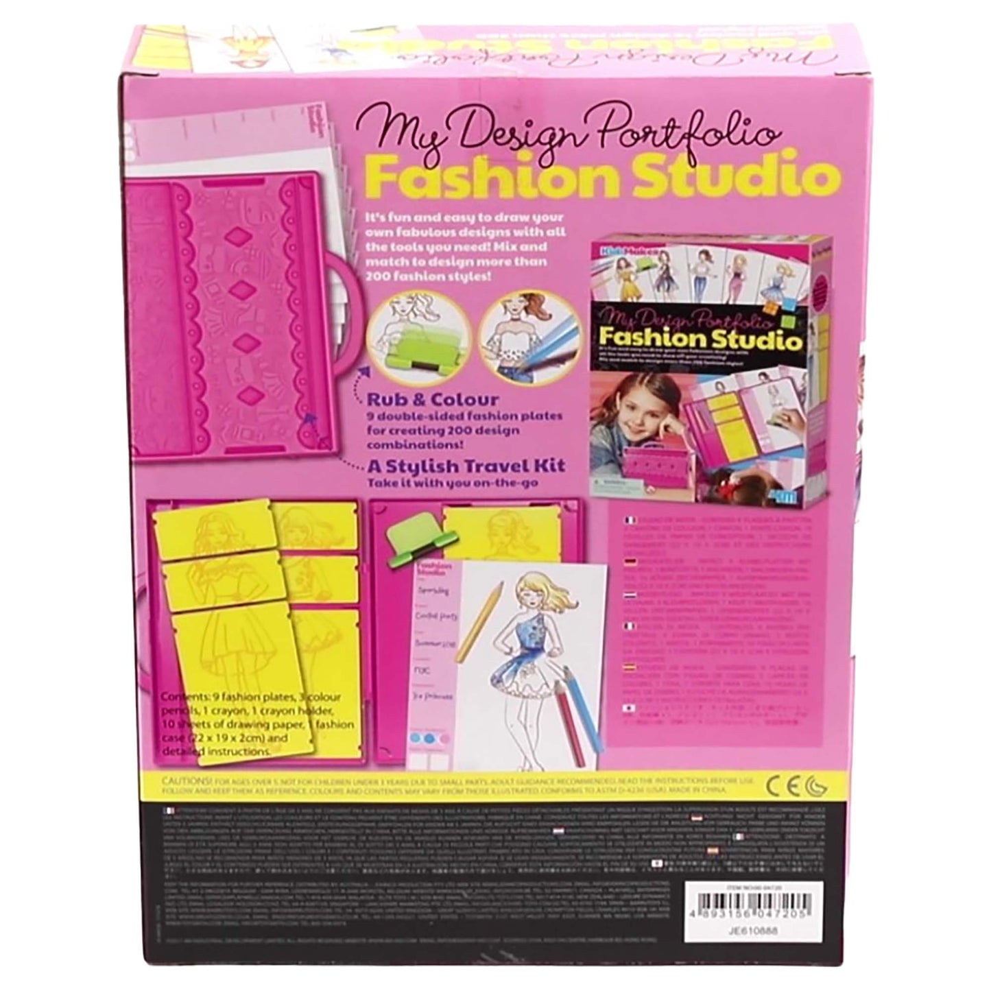 KidzMaker My Design Portfolio Fashion Studio Kit