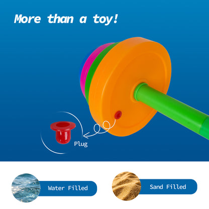 EP: Kids Weight Set - Barbell & Kettlebell