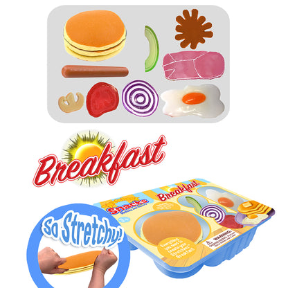 Stretcheez Snacks 2pk Mystery Combo: Breakfast, Sandwich, Hotdog Sets for Kids 3+