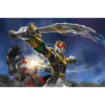 Power Rangers RPG: Through the Shattered Grid Sourcebook - Hardcover