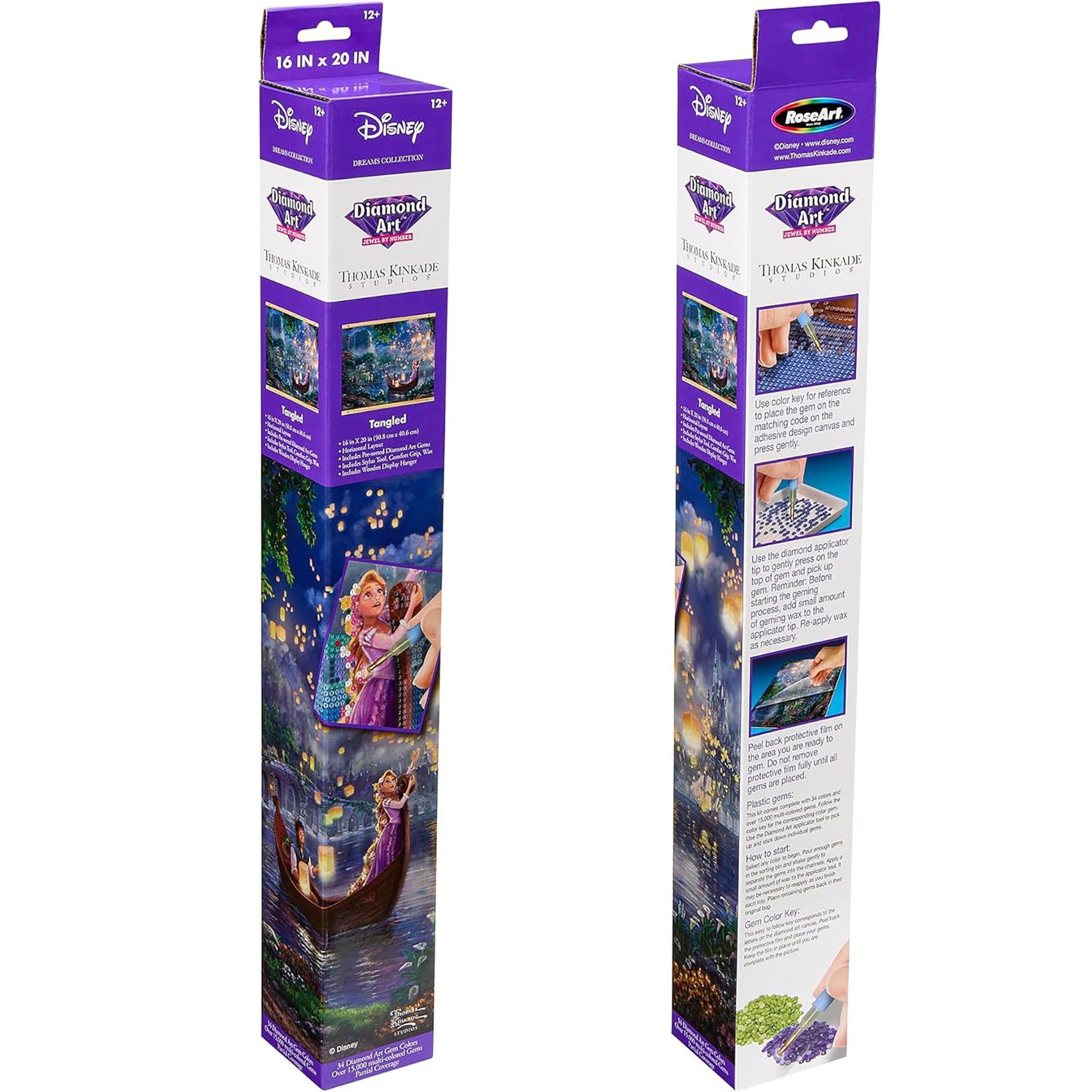 Disney Dreams Collection Tangled Rapunzel Diamond Art Kit – Toys