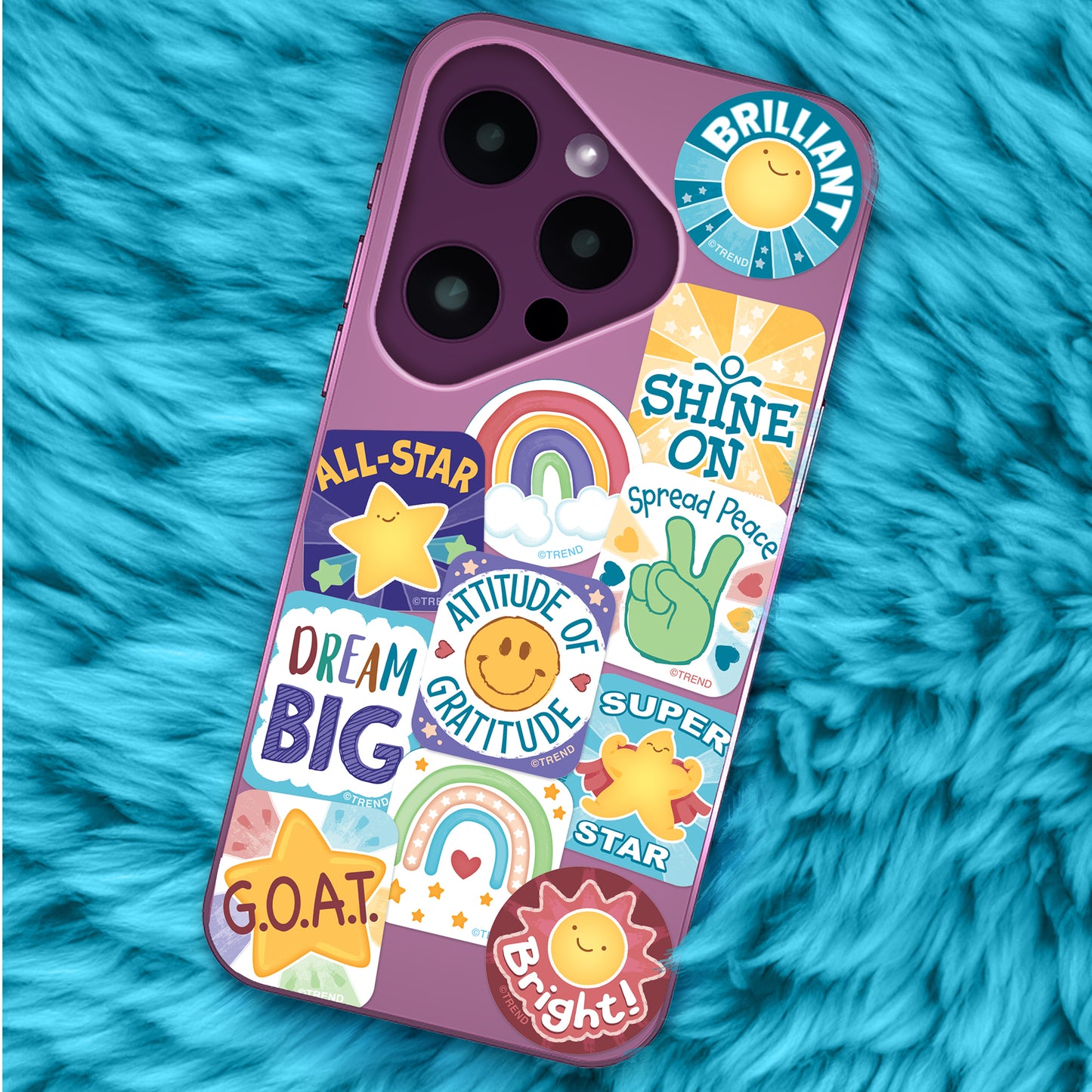 TREND Scratch 'N Sniff Be Your Best – Scented Stickers 120ct Motivation Pack