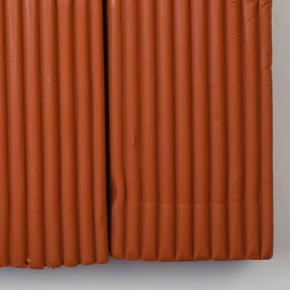 Original Sculpey Terra Cotta Clay 1.75lb block showing ribbed texture