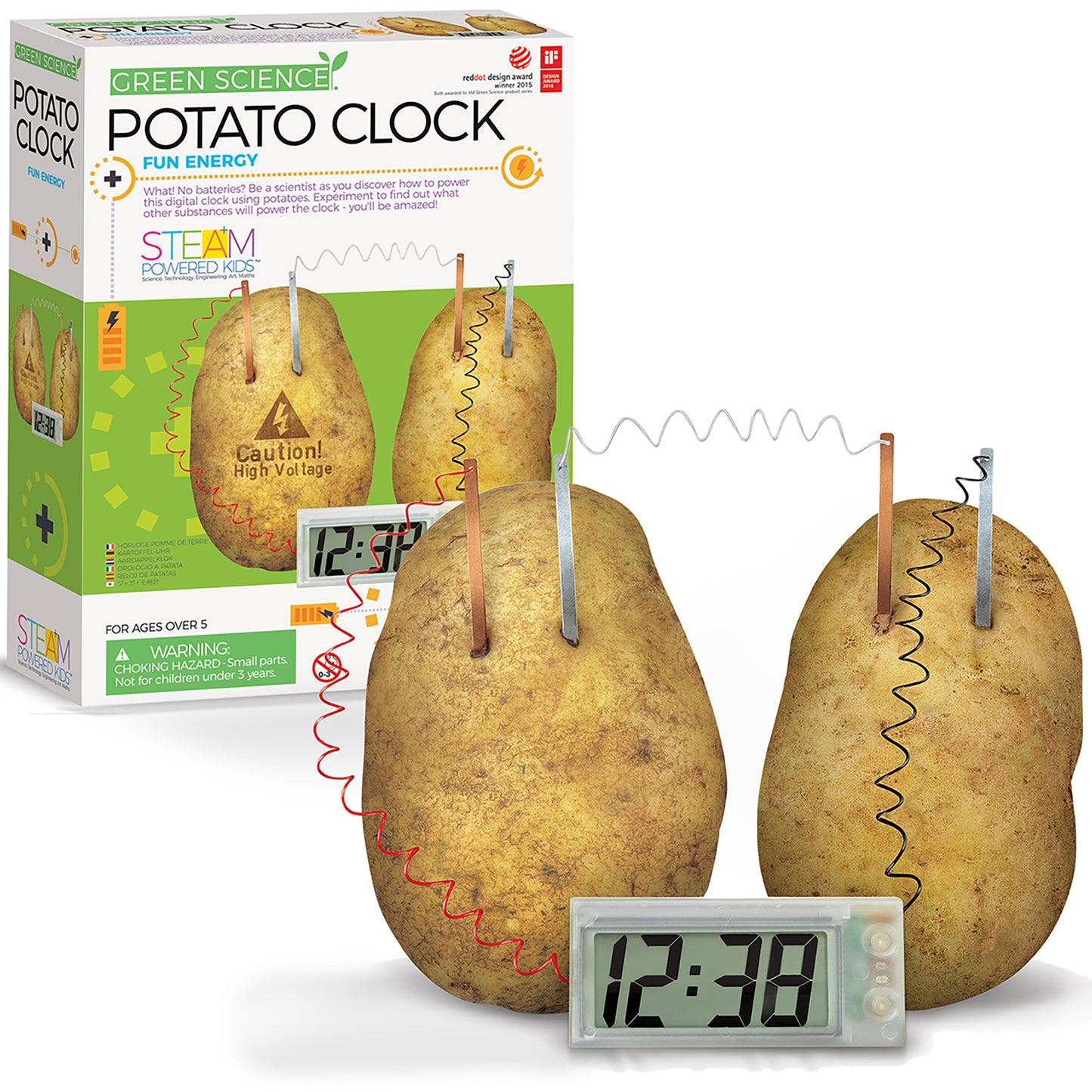 Green Science: Potato Clock