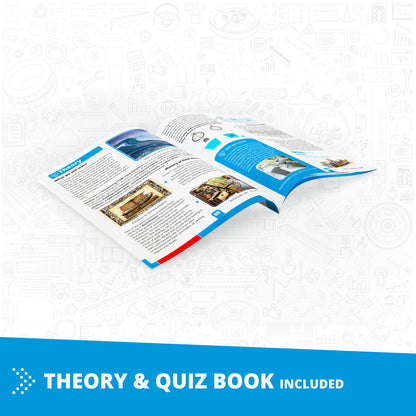 Engino Discovering STEM Fluid Dynamics building set with theory and quiz book included