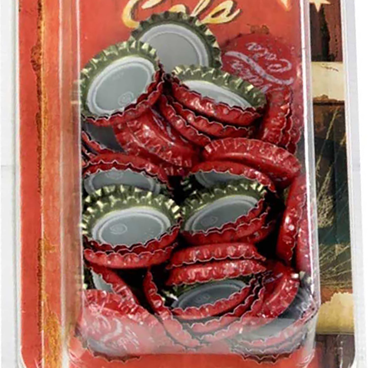 Fallout Nuka Cola Caps red and silver collectible tokens in packaging