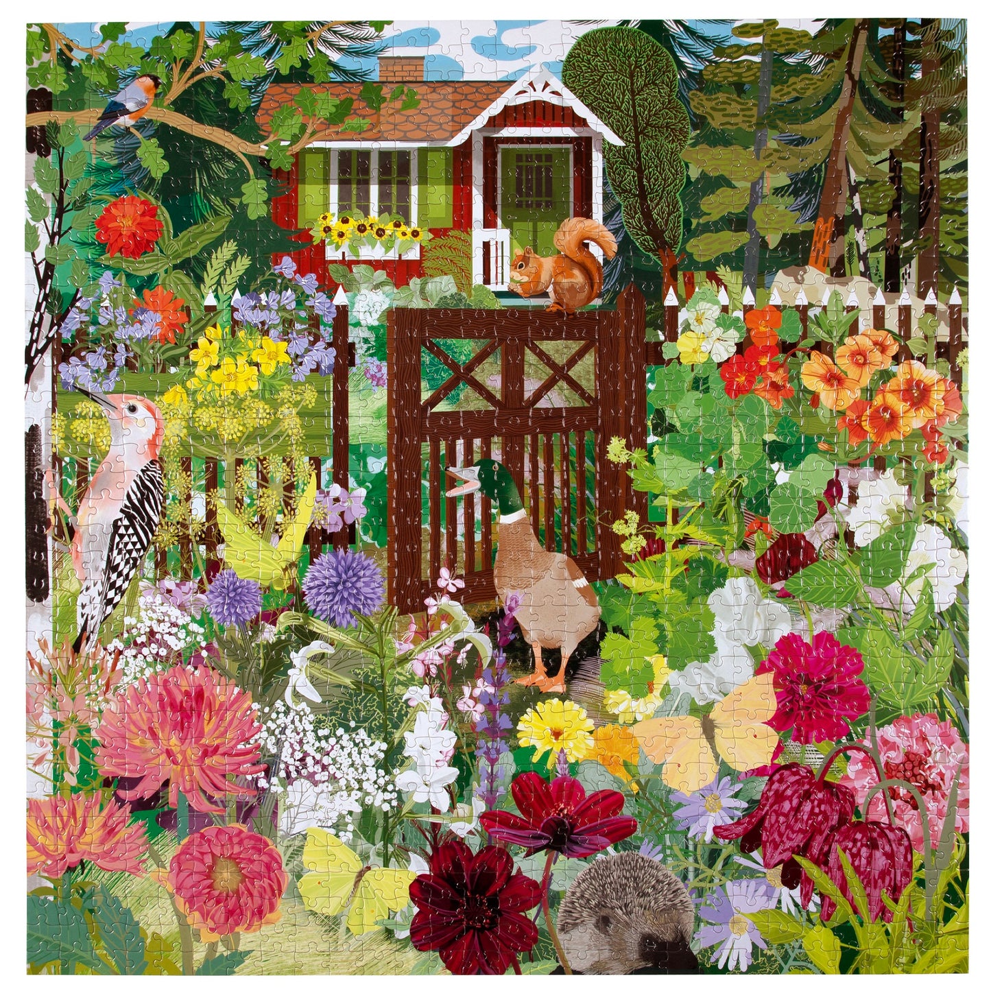 Piece&Love Scandinavian Garden 1000 pc Puzzle