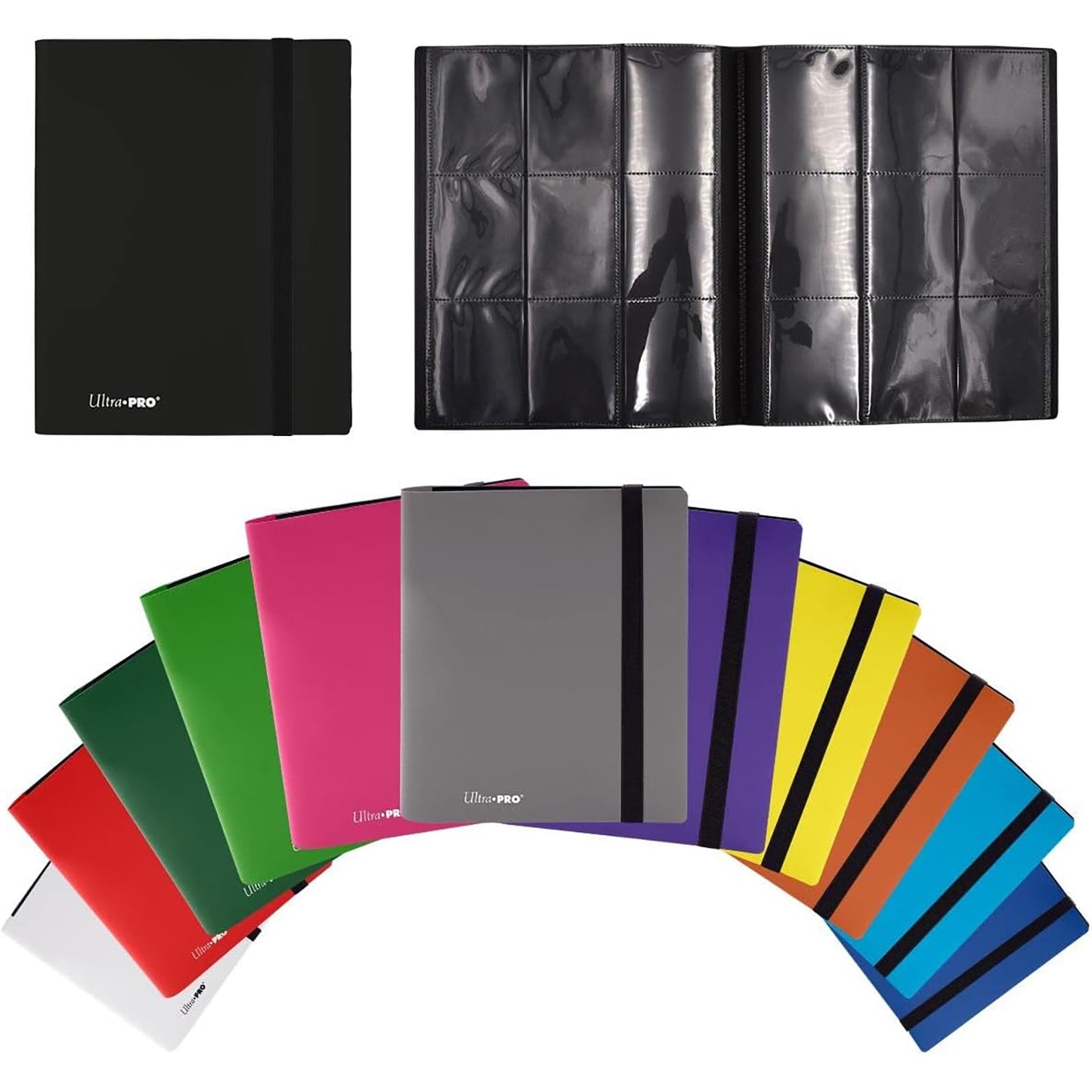 Ultra Pro Eclipse 9-Pocket PRO-Binder Forest Green - Secure 360 Card Capacity