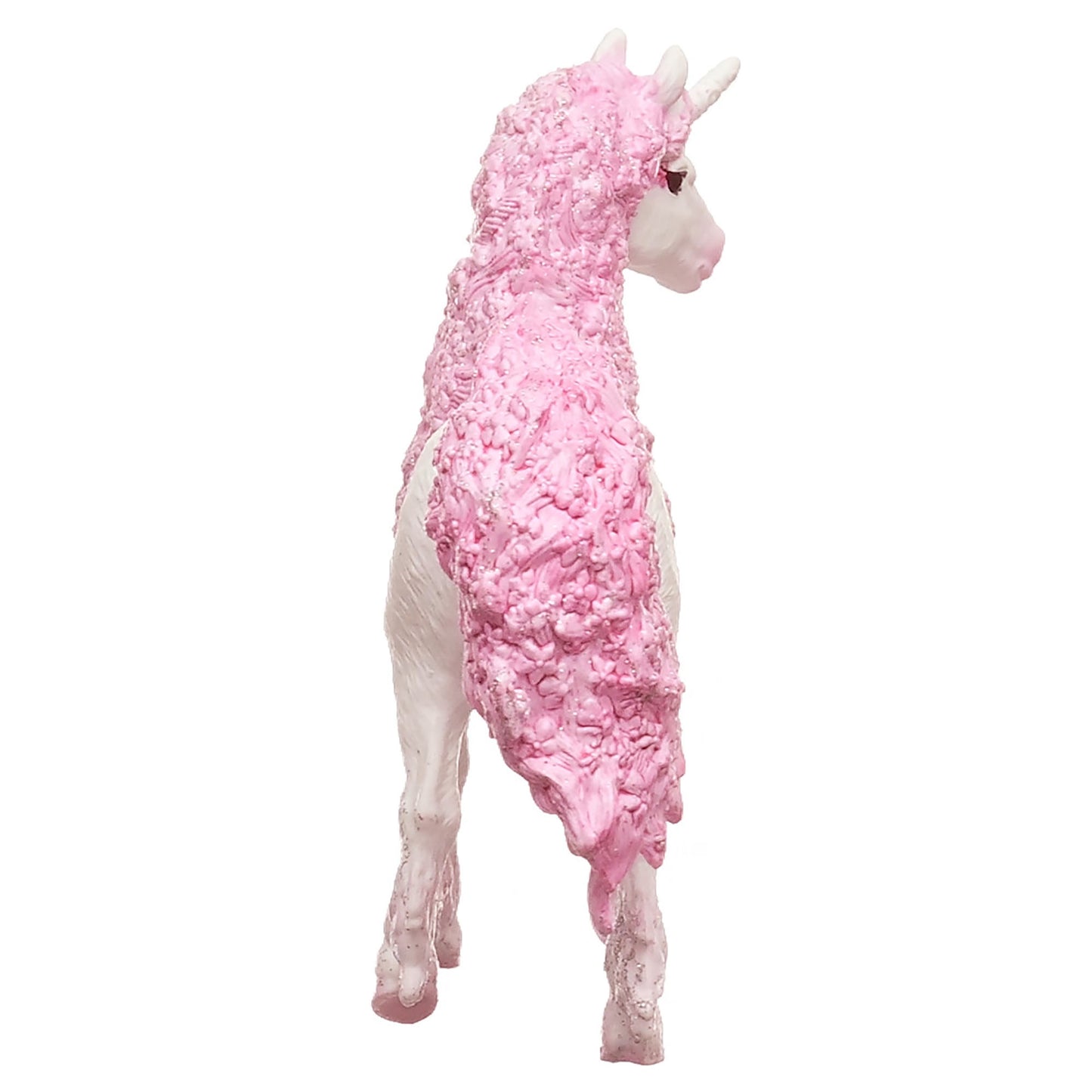 Schleich Bayala Flower Unicorn Mare pink and white figurine with glitter