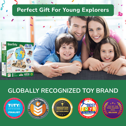 Smartivity Globe Trotters - Interactive AR Globe Kit
