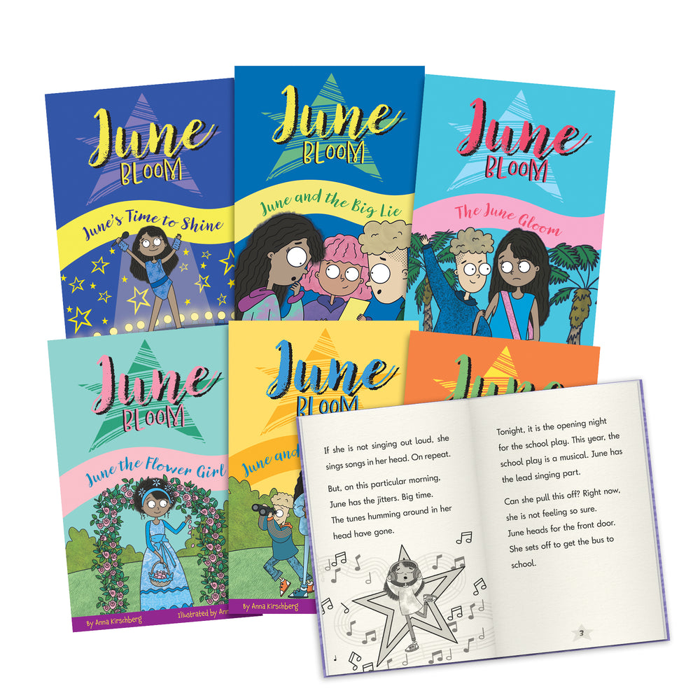 Junior Learning June Bloom 6-Book Decodable Set - Phase 5
