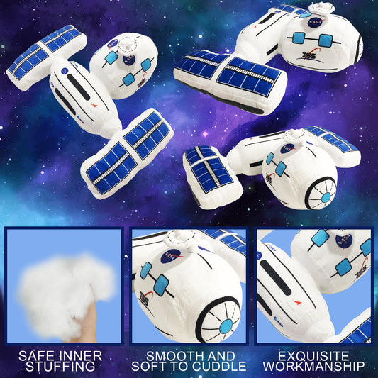 Cosmic Cuddles Space Station 12 inch Soft Plush Toy