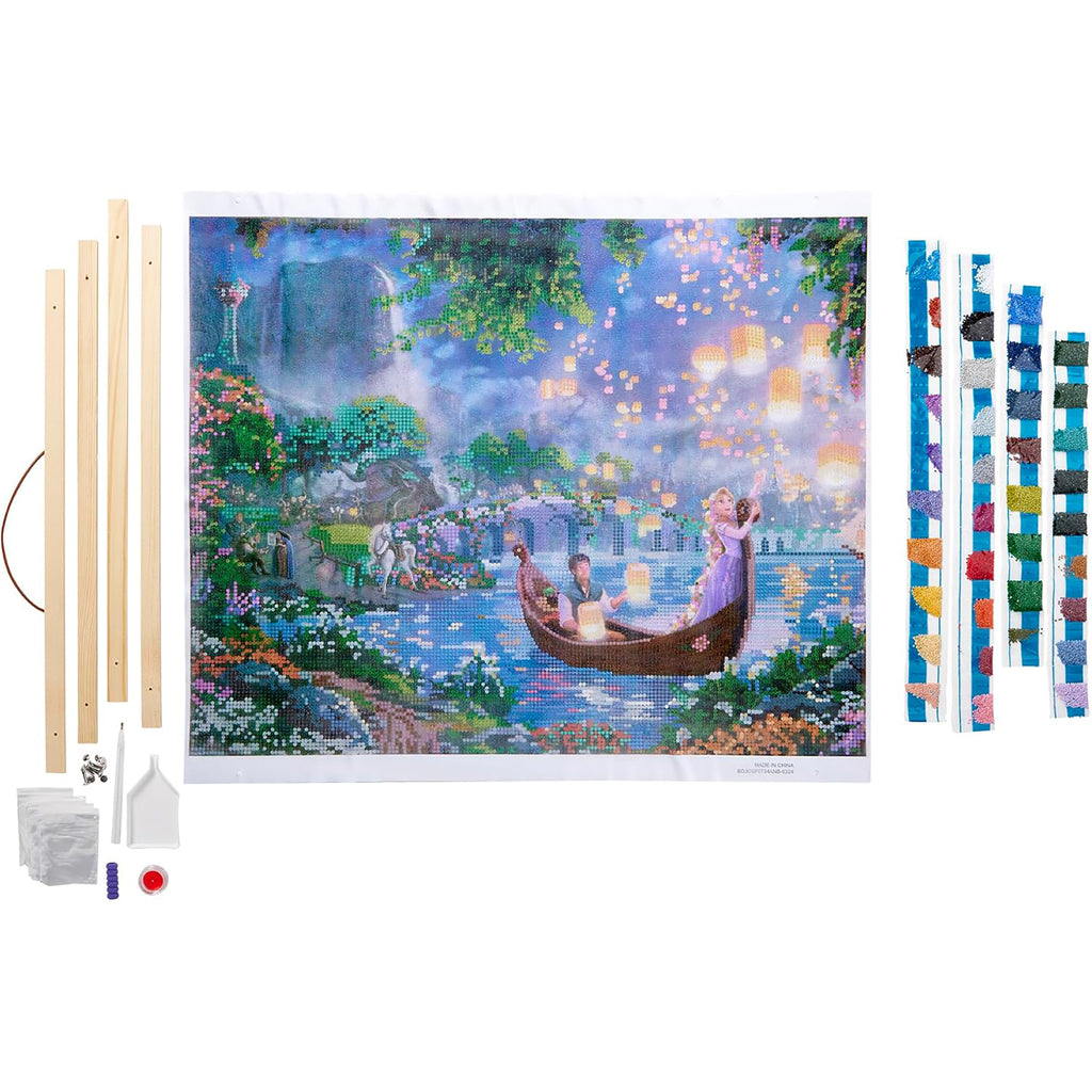 Disney Dreams Collection Tangled Rapunzel Diamond Art Kit – Toys