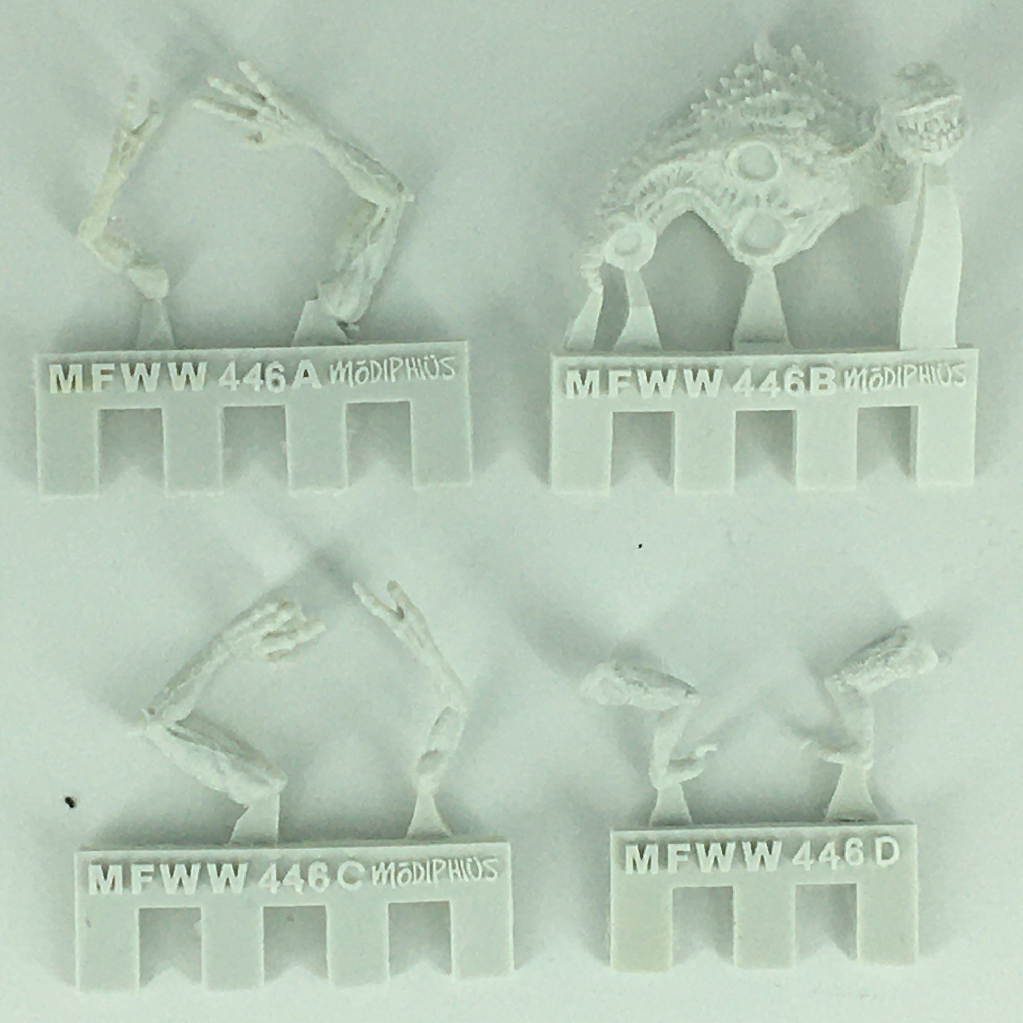 Fallout Miniatures Cryptids Snallygasters 2-Pack 32mm Resin