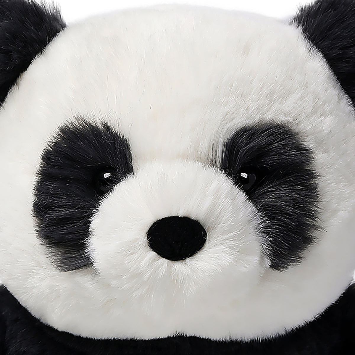 Shy Panda Cub 7" plush toy with white face and black eye patches, ears, and nose