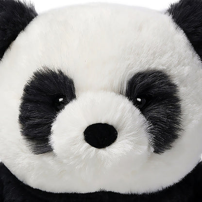 Shy Panda Cub 7" plush toy with white face and black eye patches, ears, and nose