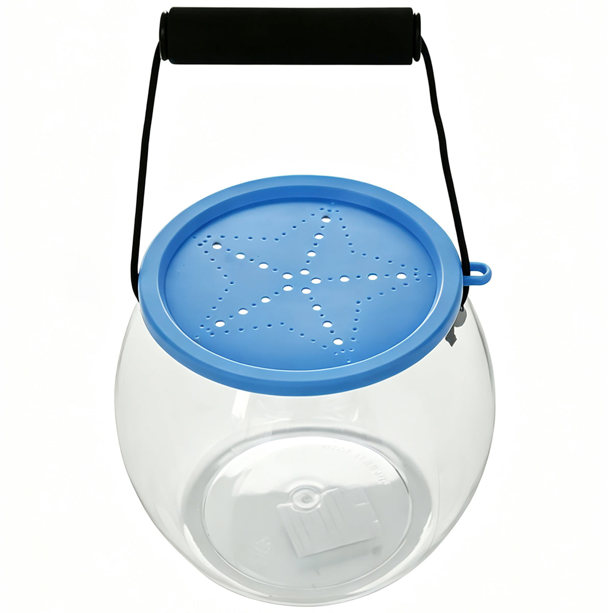 Easy Playhouse Observation Aquarium with blue lid and black carrying handle
