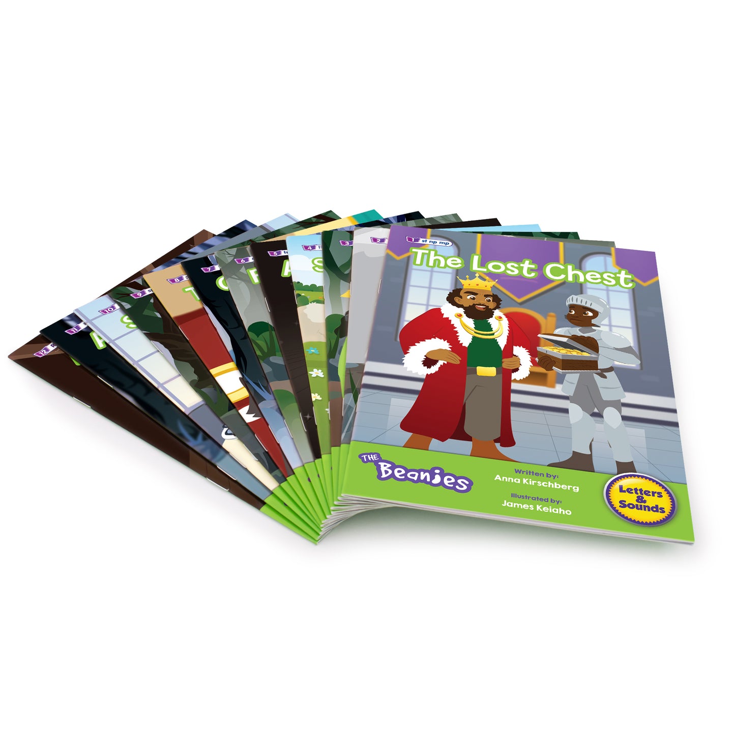 Junior Learning Beanies Diversity Phase 4 - 12 Book Hi-Lo Decodable Set