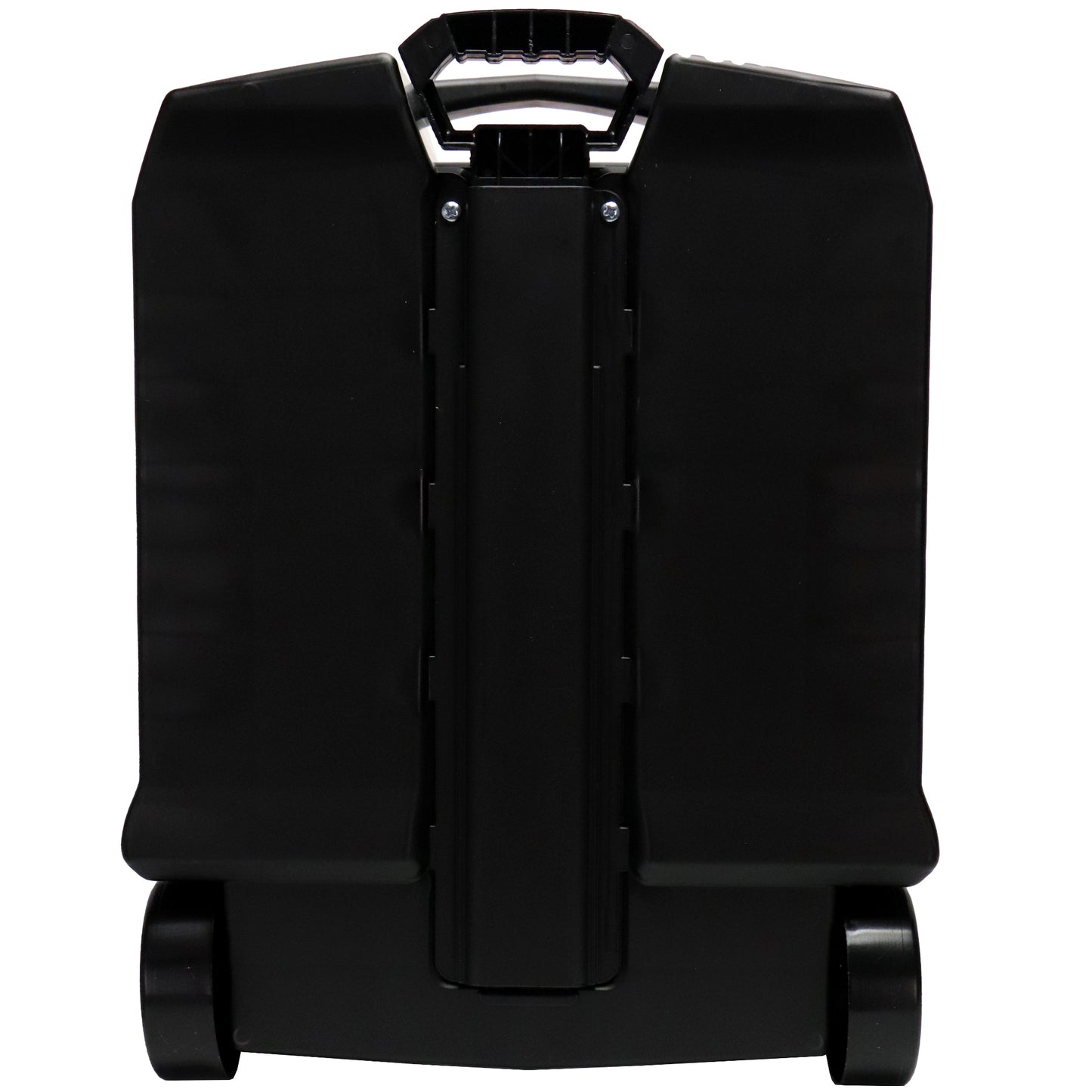 Hot Wheels 100-Car Rolling Storage Case with retractable handle, black