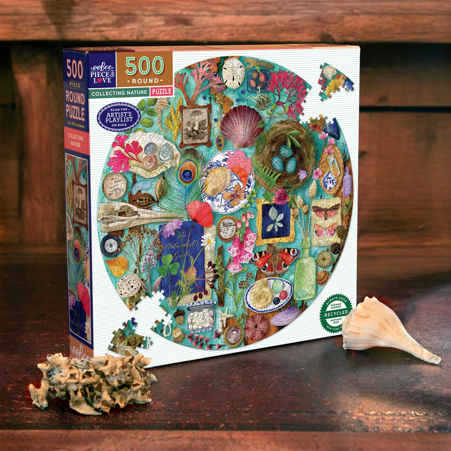 Piece&Love Collecting Nature Jigsaw Puzzle - 500 pc