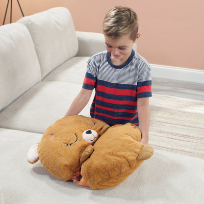 Happy Nappers 54 inch Transforming Benny The Bear Sleeping Bag