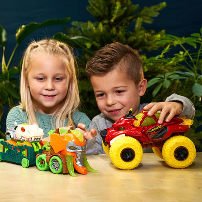 Dickie Toys Monster Fire Truck with Steam, Lights & Sounds - 9.8"