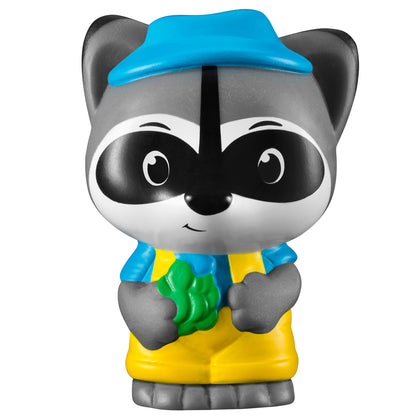 Timber Tots Deluxe Food Truck Playset with Raccoon Figurine