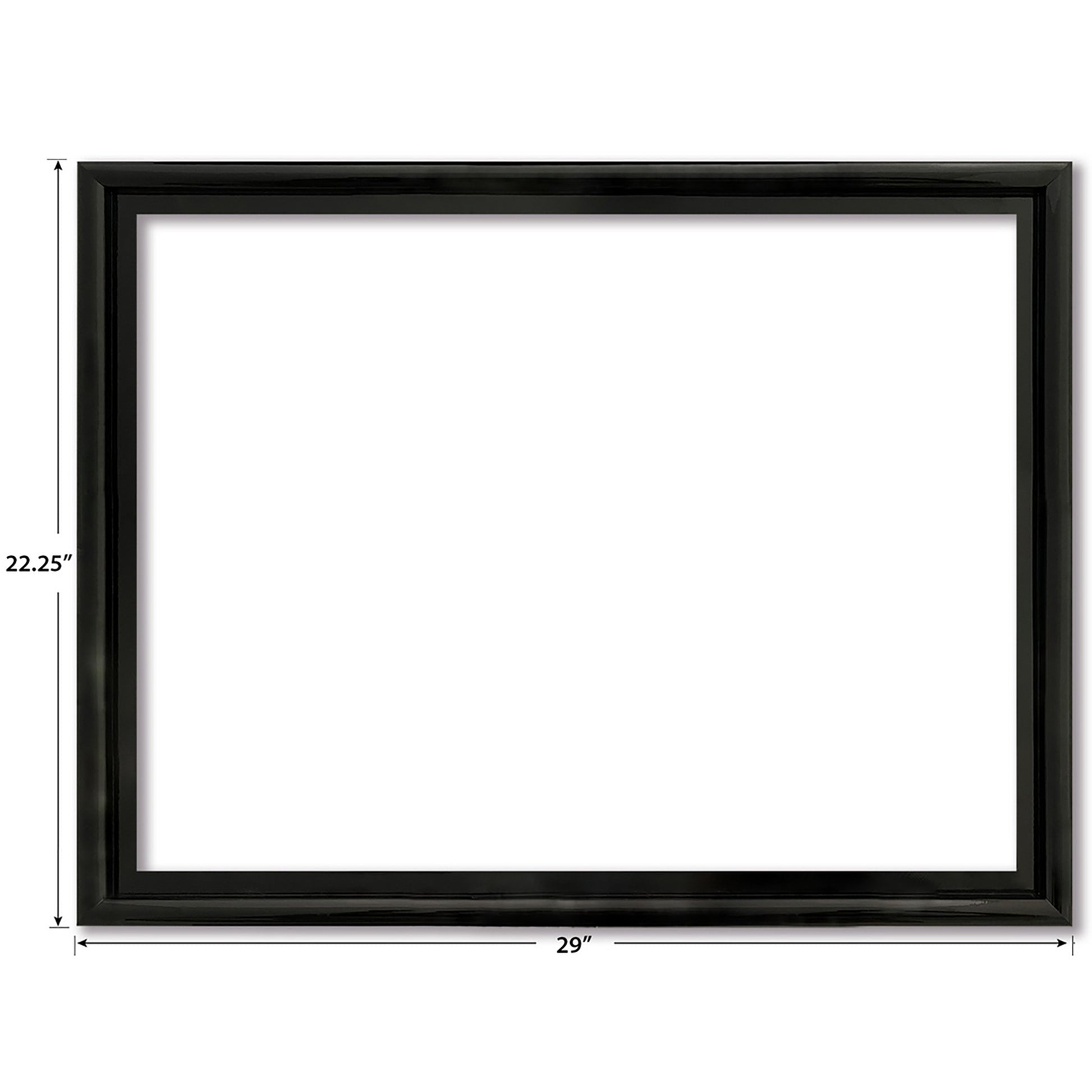 RoseArt Puzzle Frame Kit black frame 29x22.25 inches for displaying puzzles