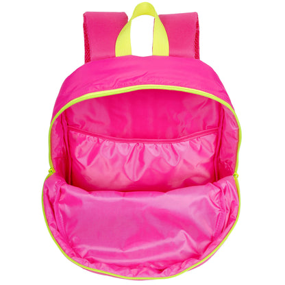Style.Lab: Debo Rainbow Puffer Backpack - Hot Pink
