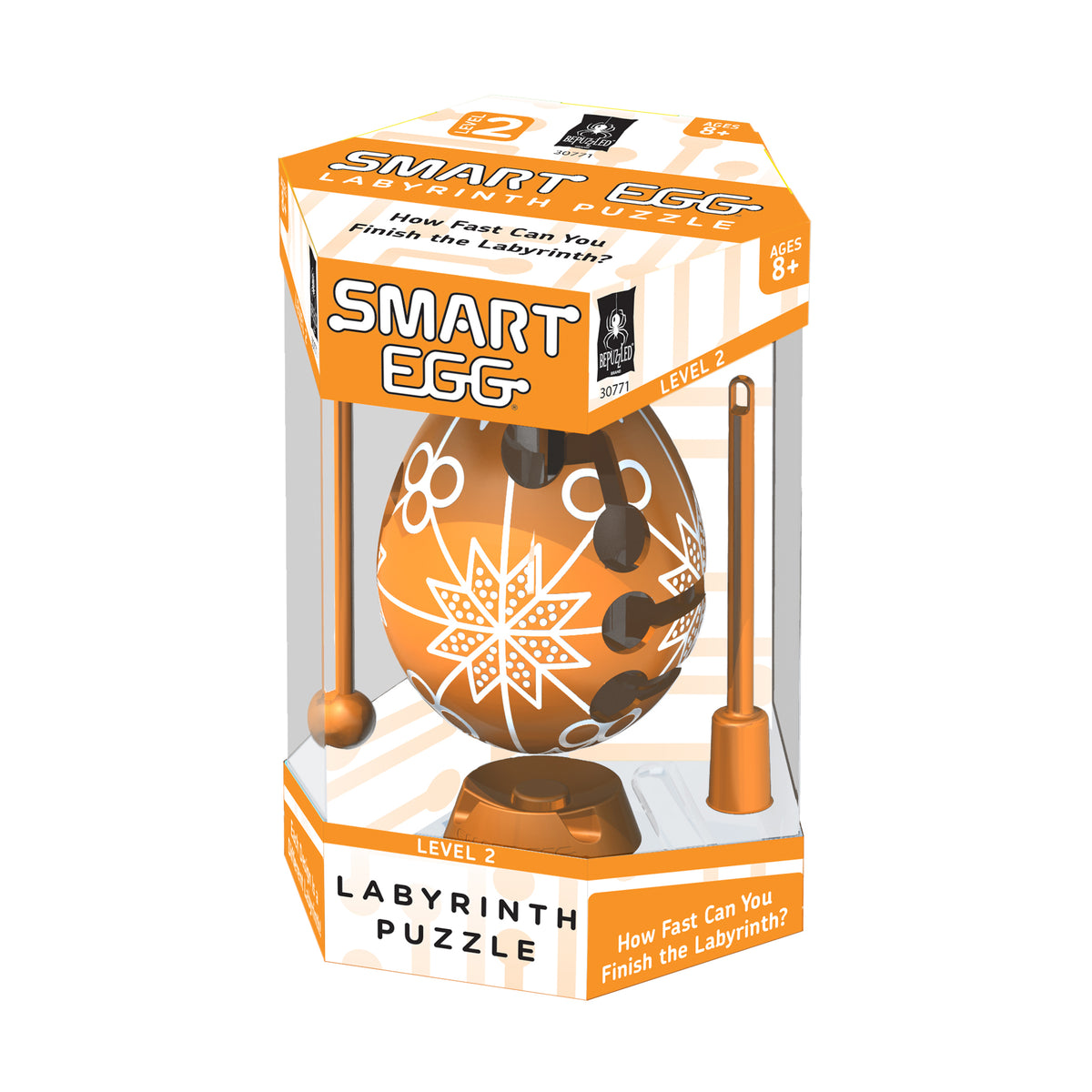 Smart Egg Labyrinth Puzzle - Orange Color Collection – Toys