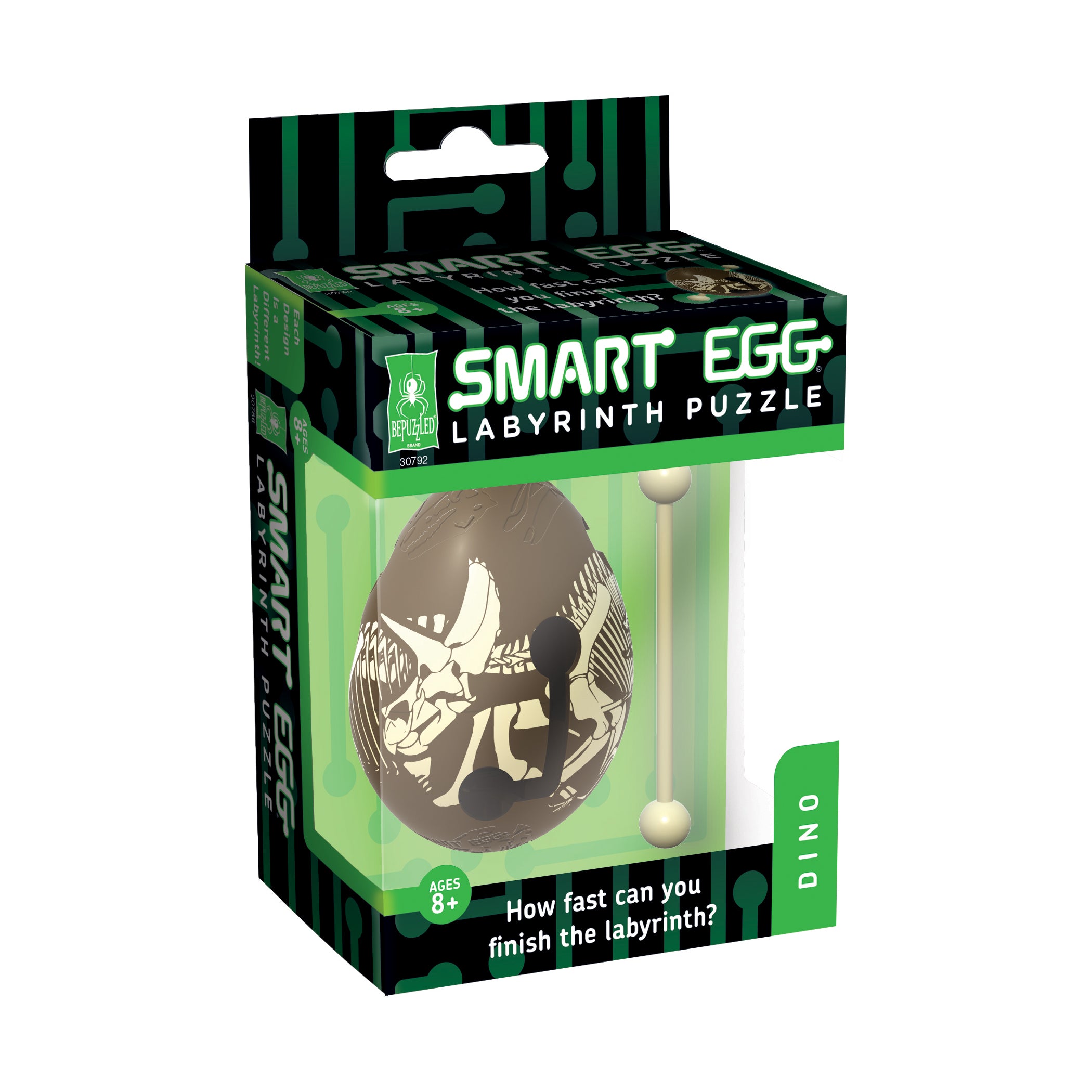 Cubicle Labyrinth Smart Egg Dino Labyrinth Puzzle - Level 2 Challenge – Toys
