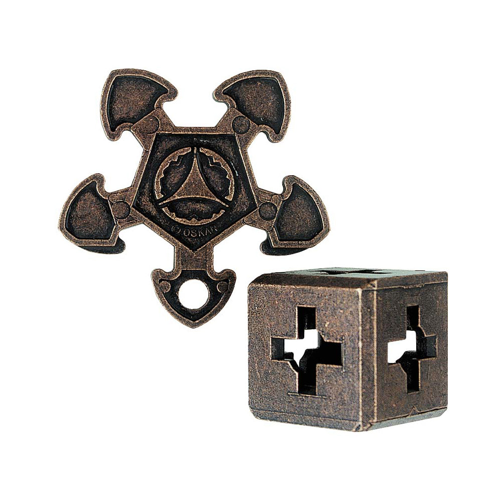 Hanayama - Huzzle sous Pression G&g Puzzle - Difficulté Niveau 3 Hanayama - Huzzle sous Pression G&g Puzzle - Difficulté Niveau 3