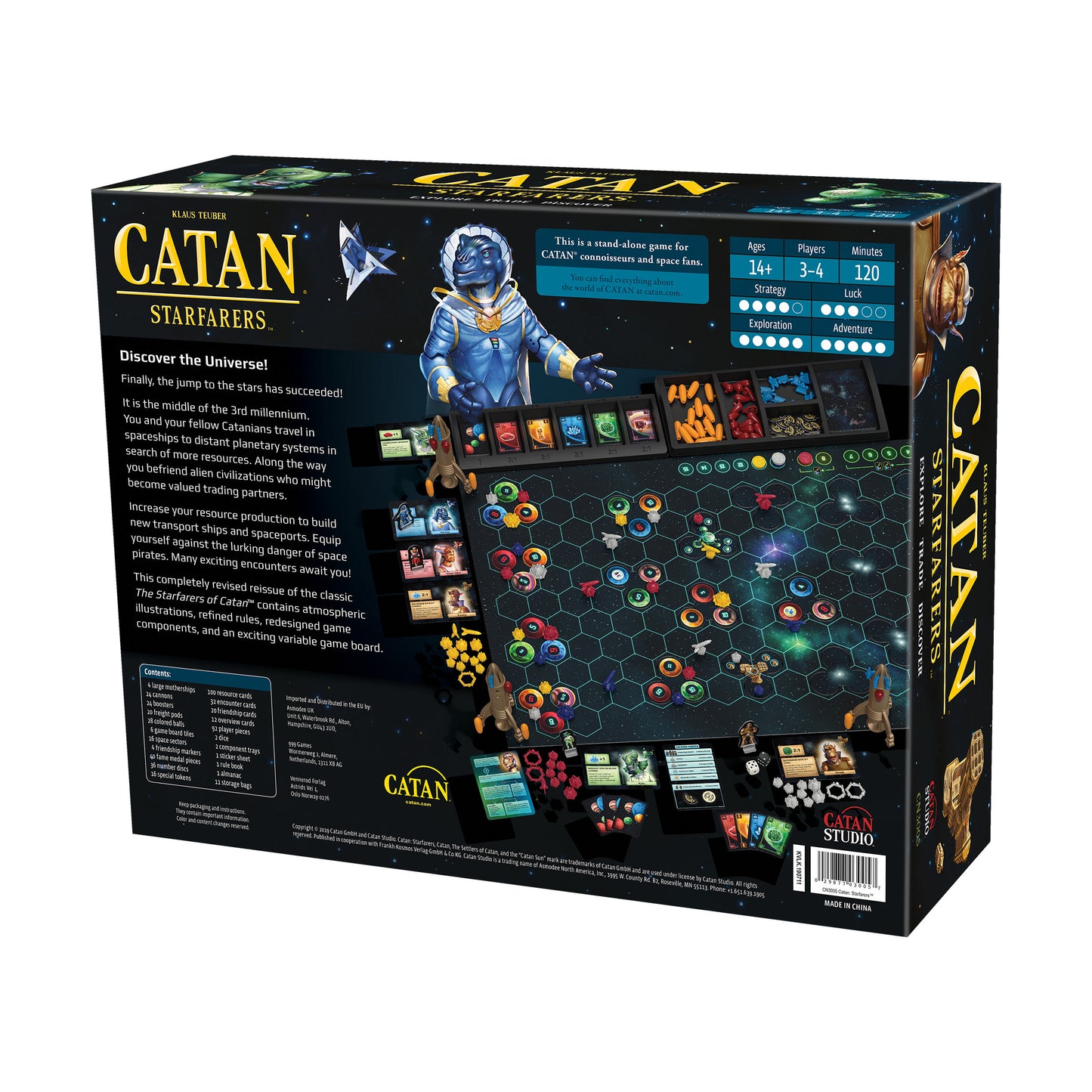 Catan: Starfarers 2nd Edition - Galactic Strategy Board Game