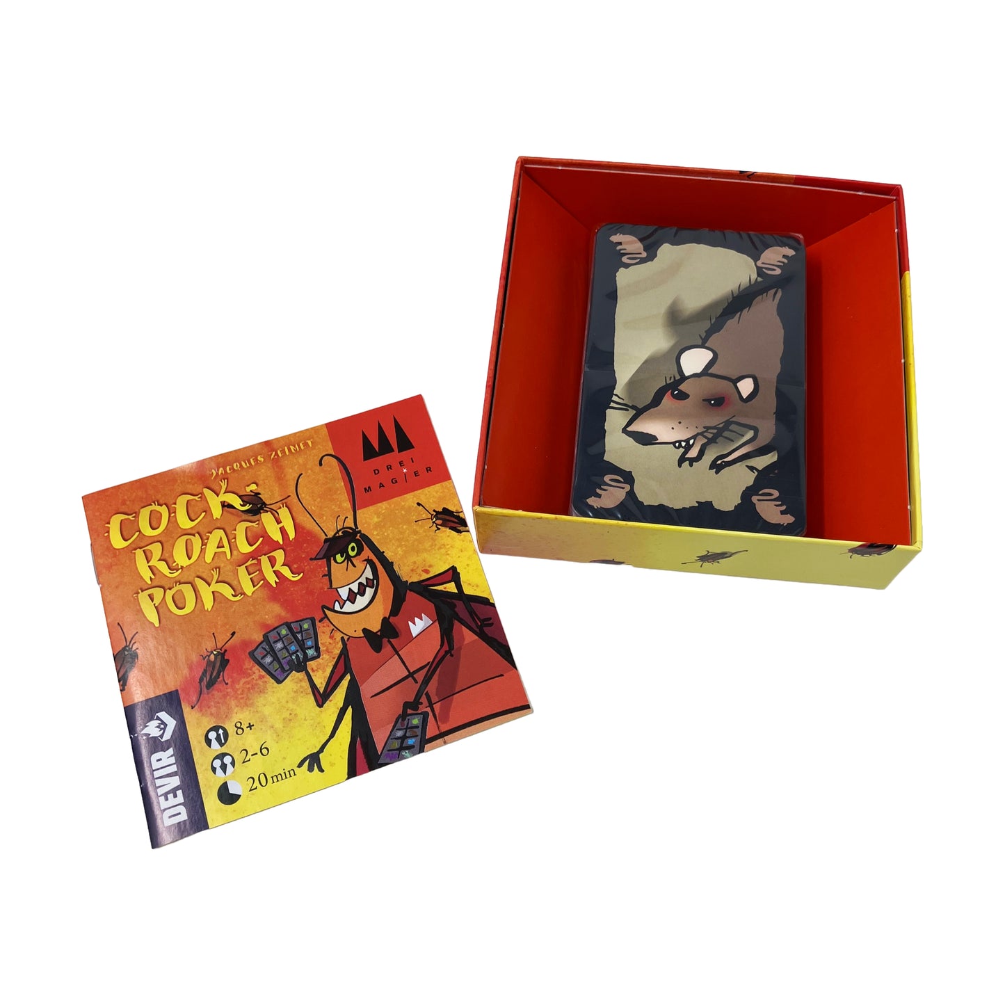 Cockroach Poker Card Game for Family Game Night