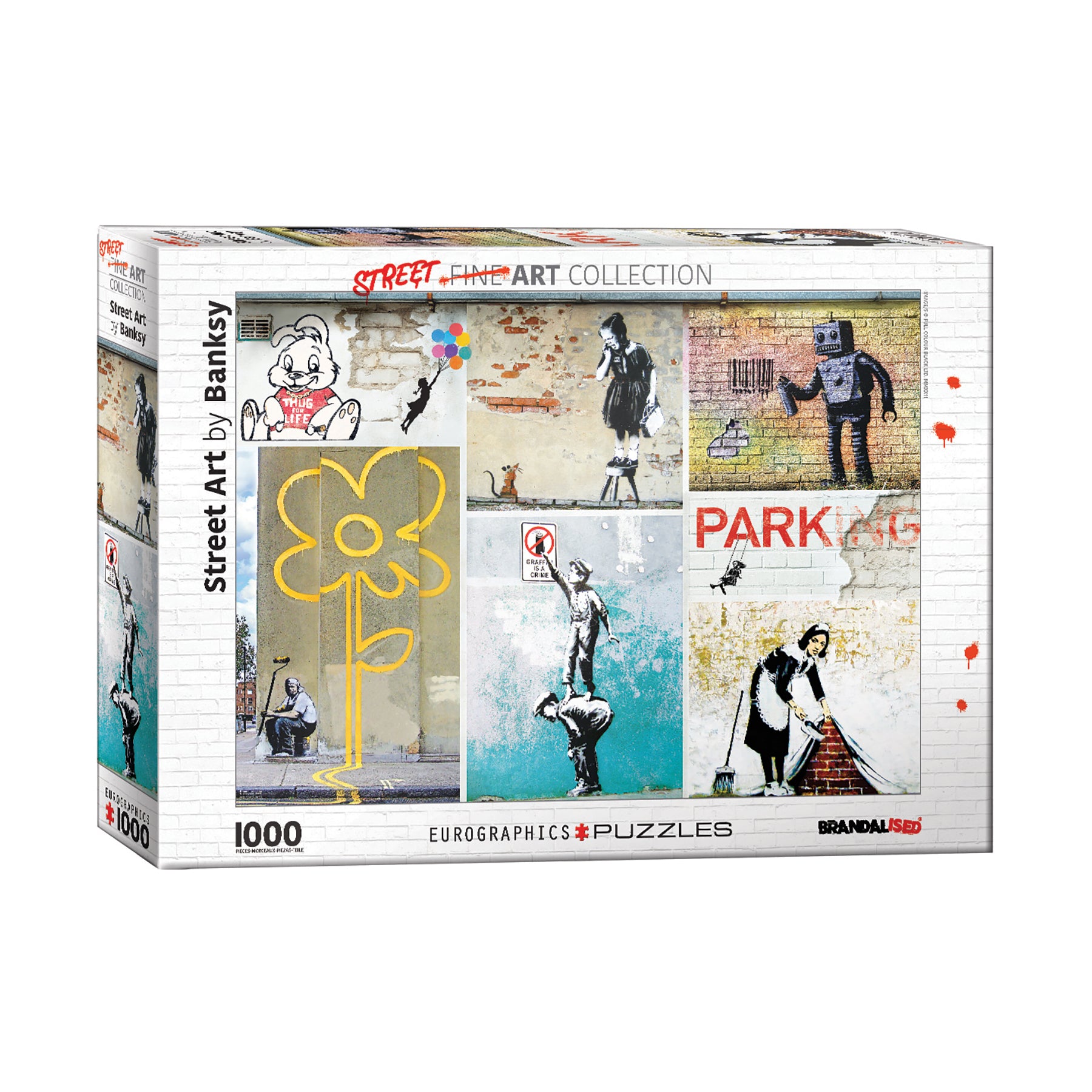 Eurographics Banksy Arte, 1.000 pezzi Eurographics Banksy Arte, 1.000 pezzi
