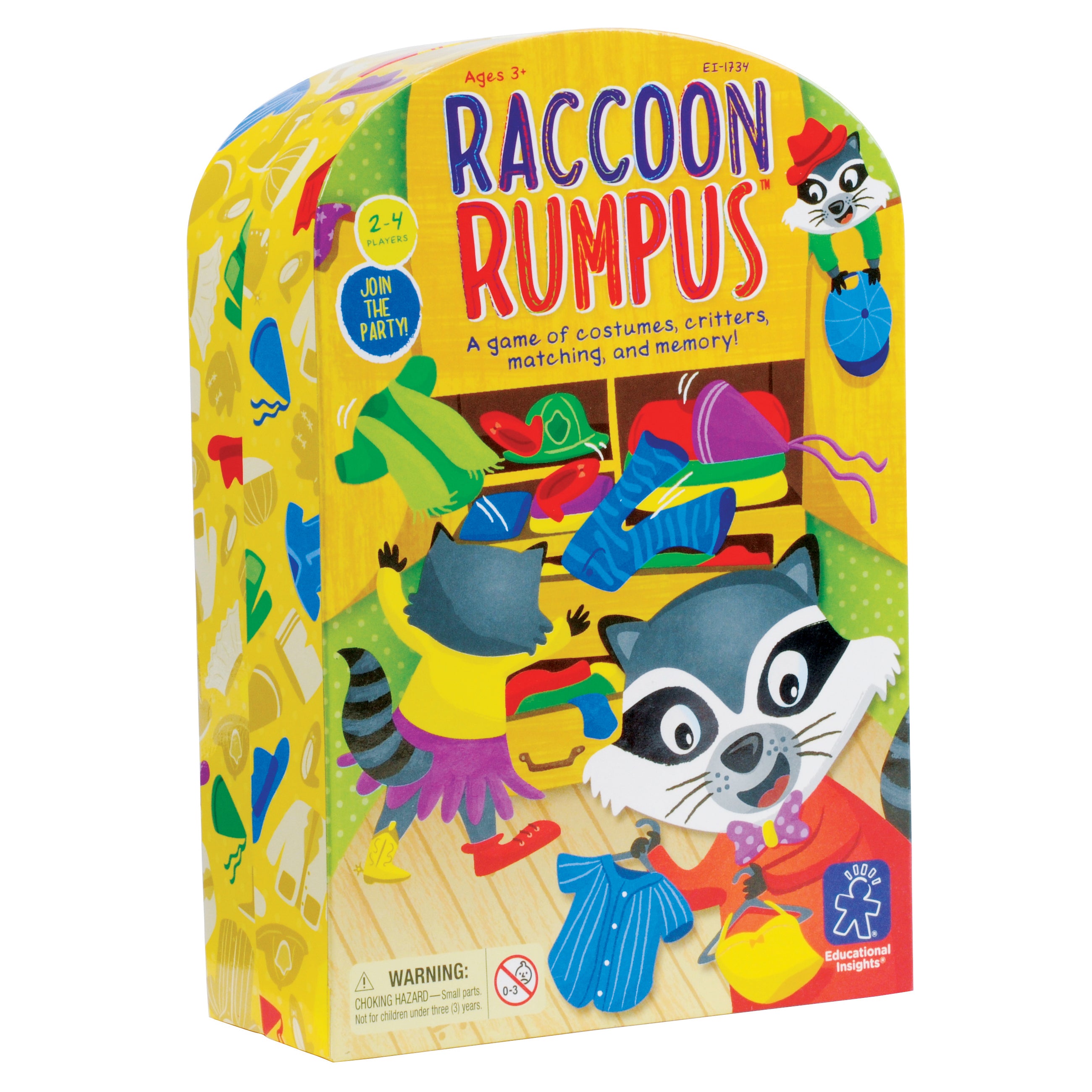 Raccoon Rumpus Preschool Matching and Memory Card Game – Toys