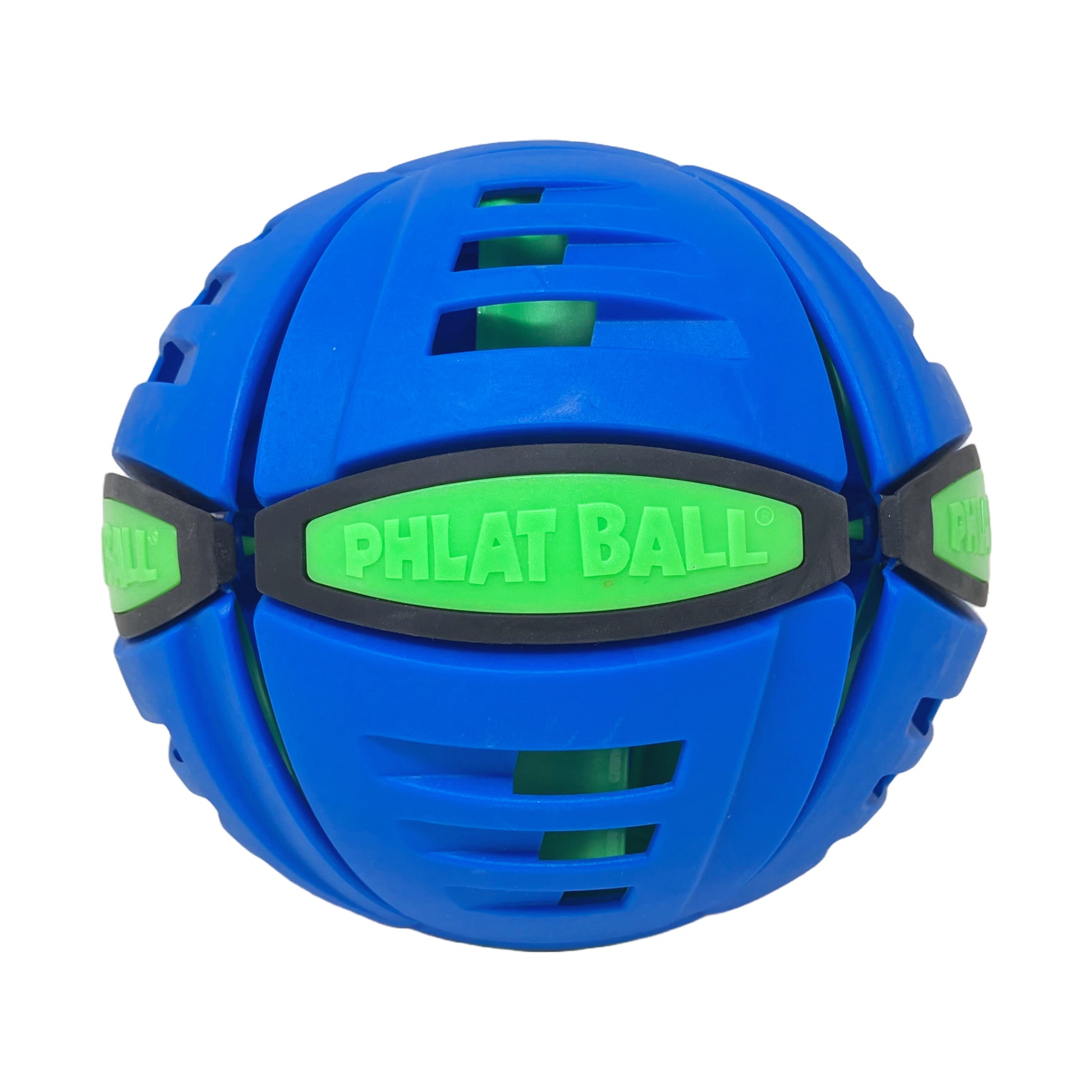Wahu Phlat Ball Classic Transforming Disc-to-Ball Toy, Blue