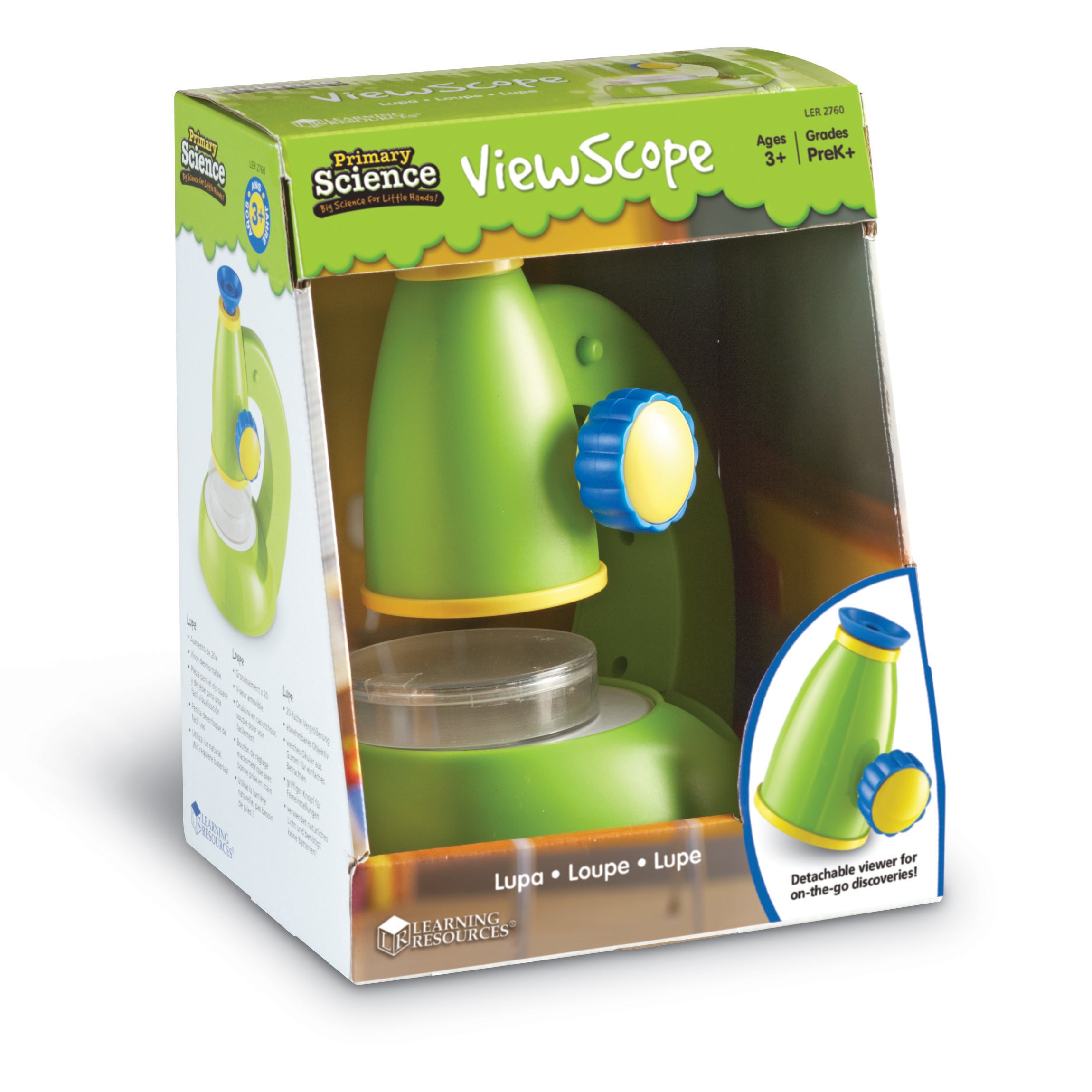 Primary Science ViewScope Adventure Microscope Kit – Toys