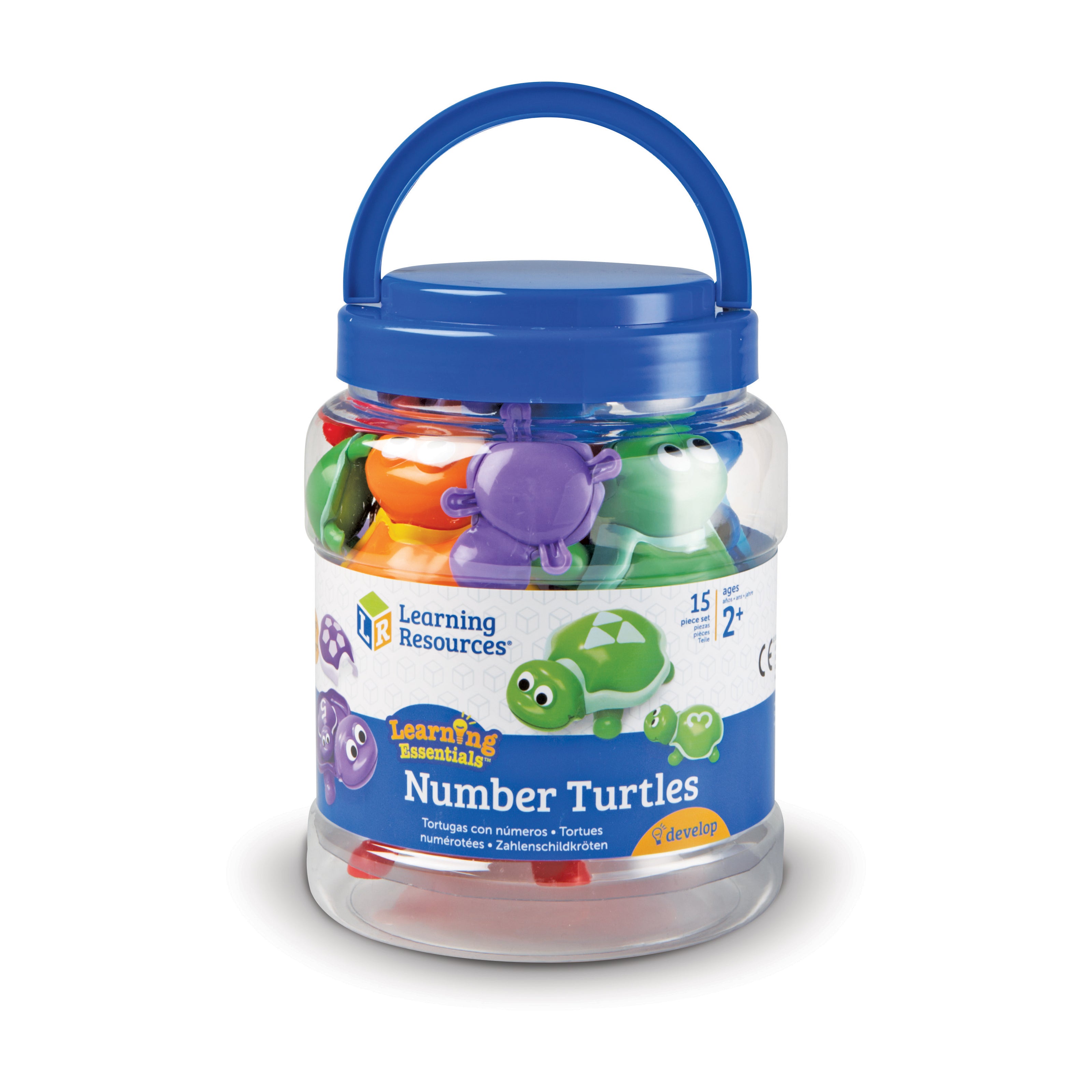 Learning Essentials Snap-n-Learn Number Turtles - Colorful Counting an ...