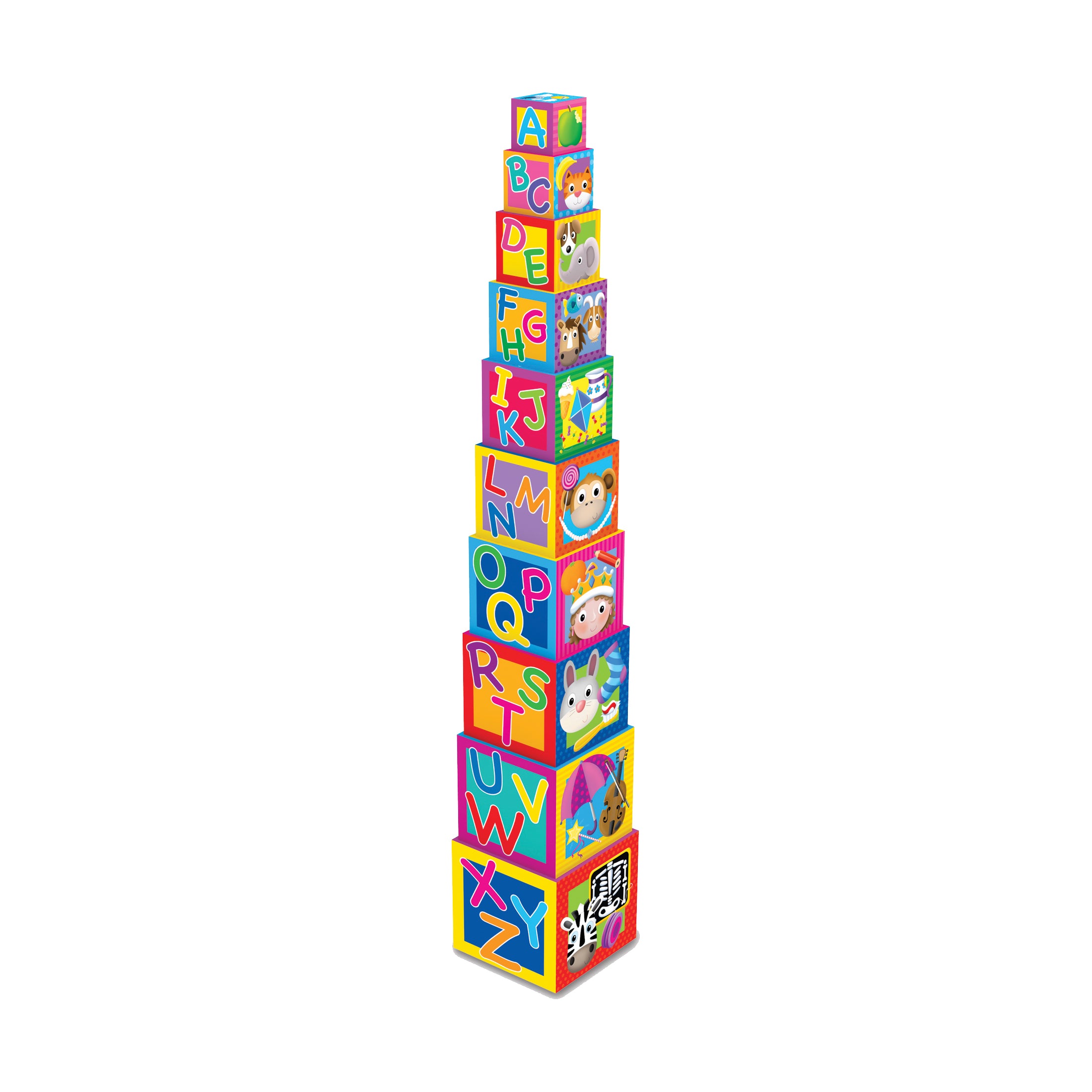Play & Learn - Colorful Stacking Cubes for Early Learning – Toys
