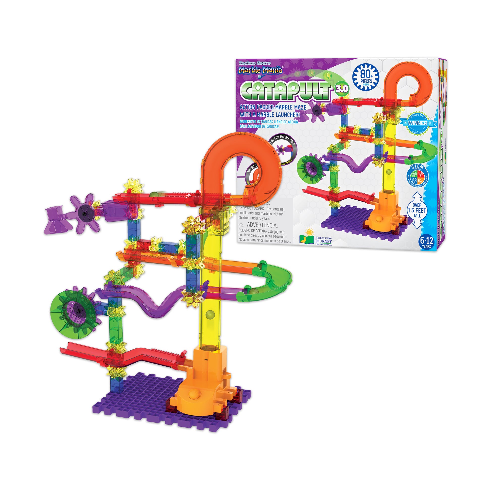 Techno Gears Marble Mania Catapult 3.0