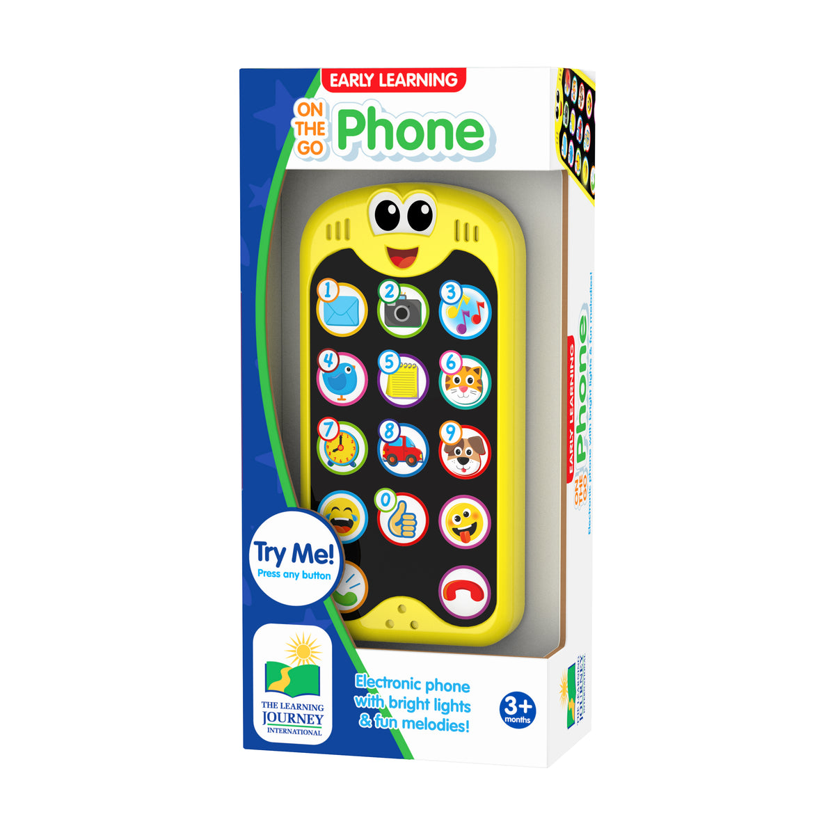 Eyfs Phones Early Learning On-the-Go Interactive Phone with Lights and Sounds ...