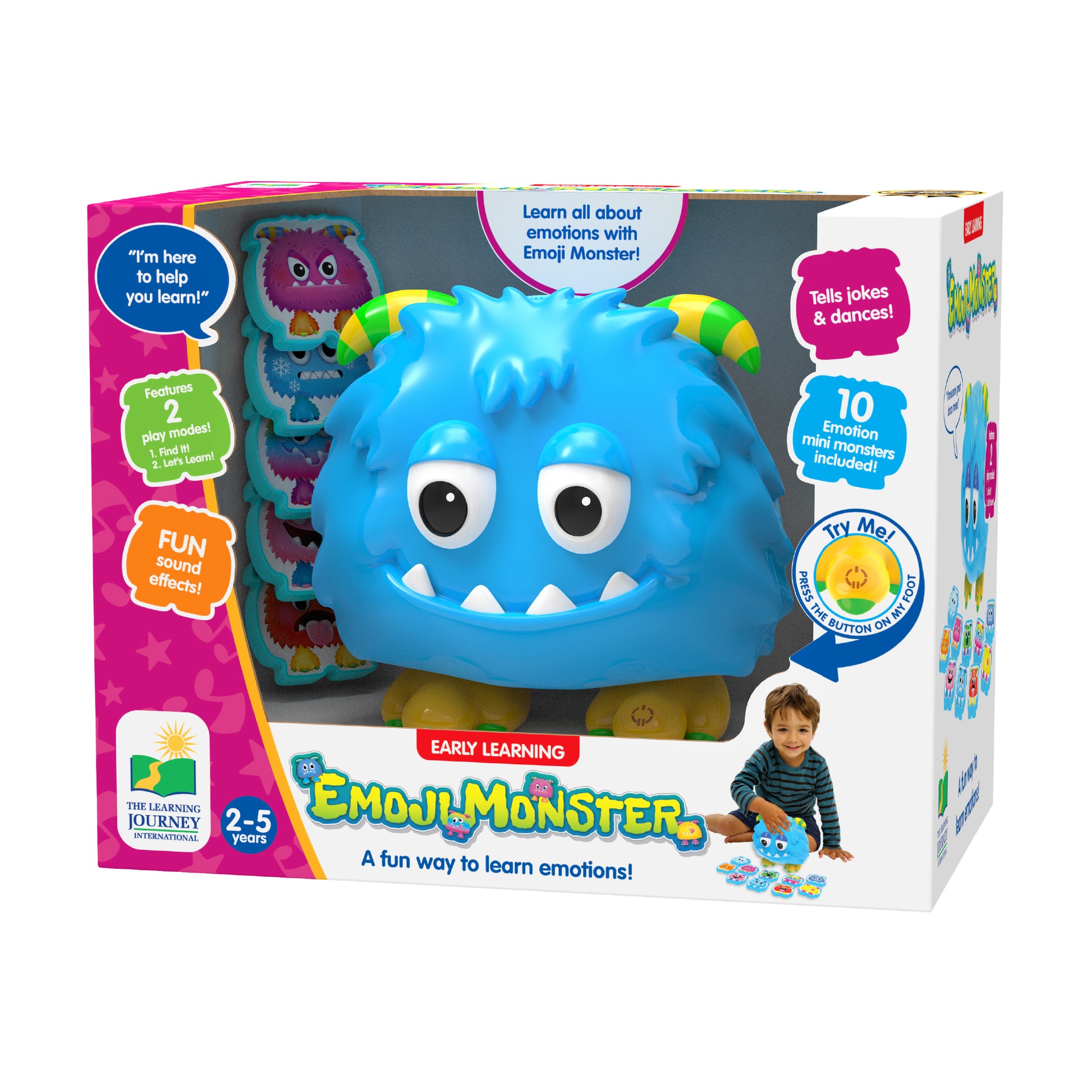 emoji monsters Emoji Monster Interactive Emotional Learning Toy