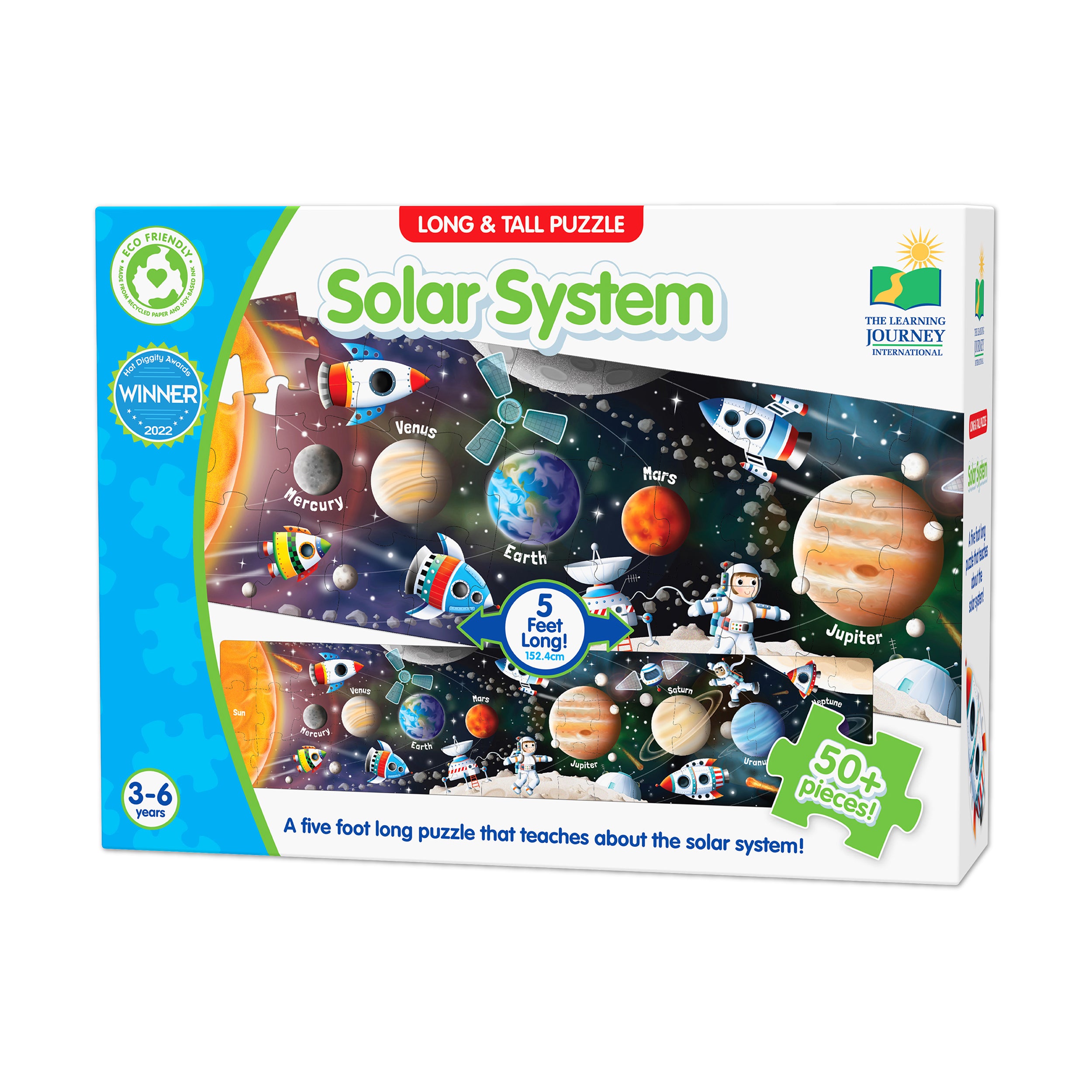 Cosmic Explorer Solar System Floor Puzzle - 51 pc – Toys