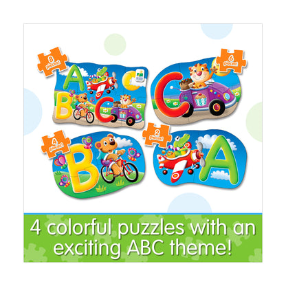 My First Puzzles - ABC Animal Adventure 4-Pack Set