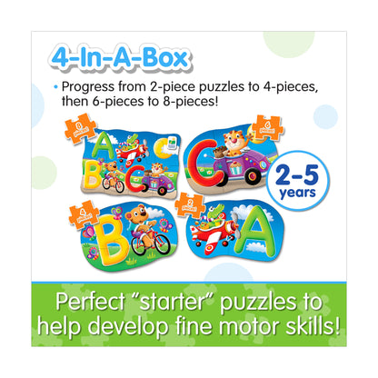 My First Puzzles - ABC Animal Adventure 4-Pack Set
